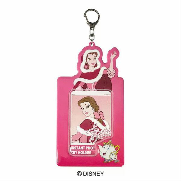 ディズニープリンセス ベル インスタントフォトキーホルダー 推し活 Disney