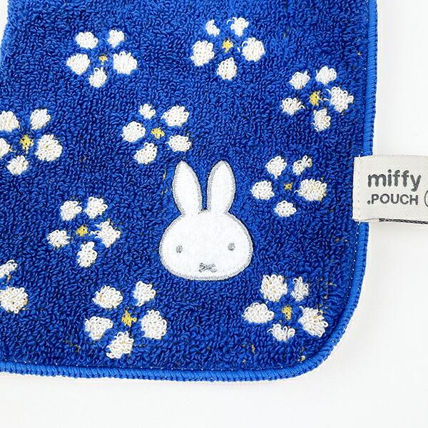 ミッフィー miffy ブルーフラワー どっとポーチ 商品画像2：キャラグッズPERFECT WORLD TOKYO