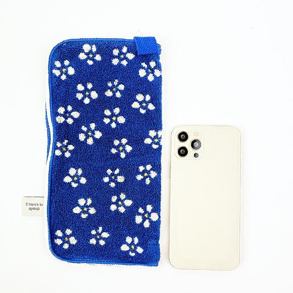 ミッフィー miffy ブルーフラワー どっとポーチ 商品画像3：キャラグッズPERFECT WORLD TOKYO