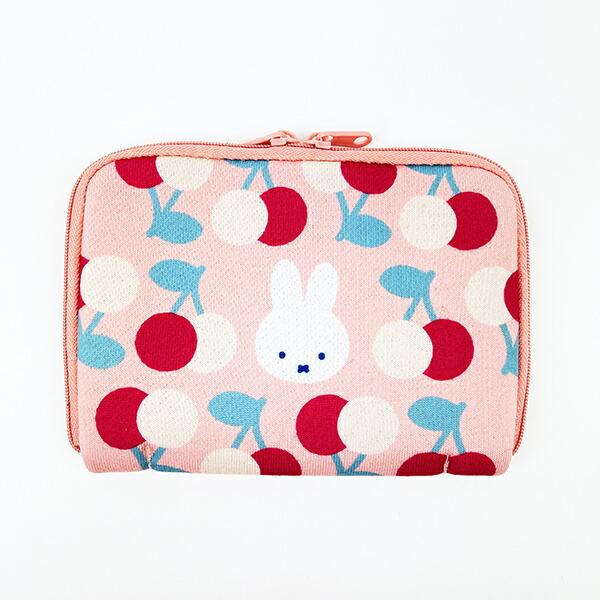 ミッフィー miffy チェリー どっとポーチ ショート MIFFY FRUITS 商品画像3：キャラグッズPERFECT WORLD TOKYO