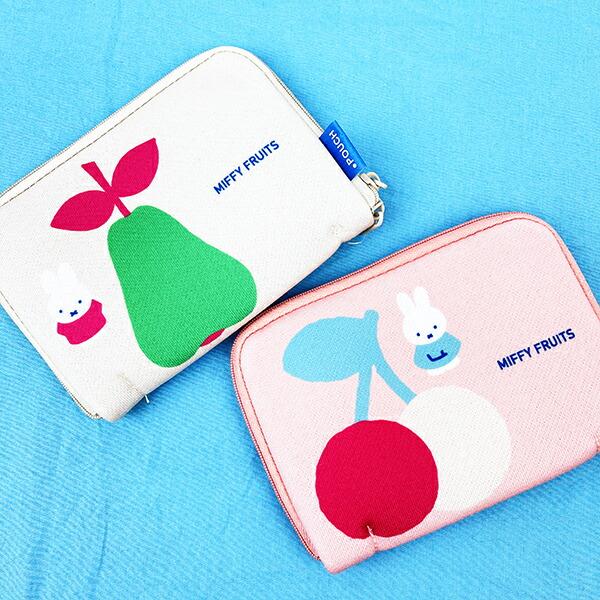 ミッフィー miffy チェリー どっとポーチ ショート MIFFY FRUITS 商品画像6：キャラグッズPERFECT WORLD TOKYO