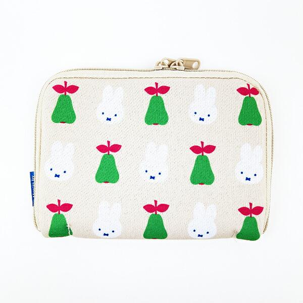 ミッフィー miffy 洋ナシ どっとポーチ ショート MIFFY FRUITS 商品画像3：キャラグッズPERFECT WORLD TOKYO
