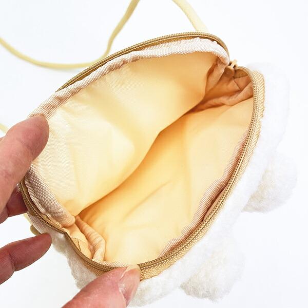 ミッフィー miffy どっとポーチ ショルダーショート ボア アイボリー 商品画像4：キャラグッズPERFECT WORLD TOKYO