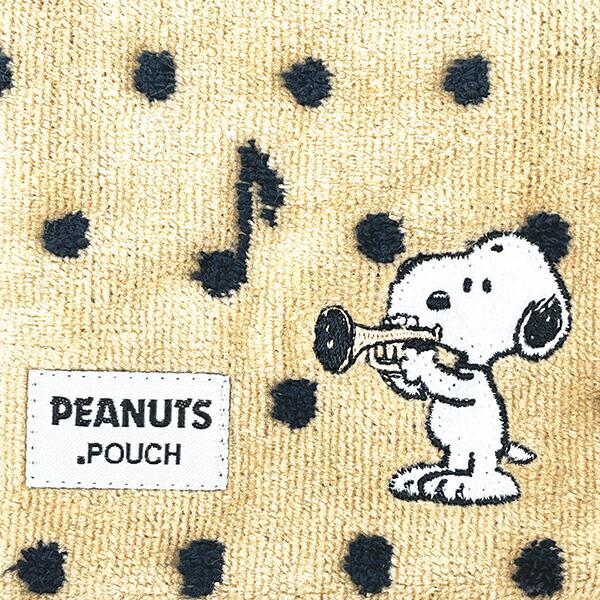 スヌーピー ミュージック  どっとポーチ SNOOPY 商品画像2：キャラグッズPERFECT WORLD TOKYO