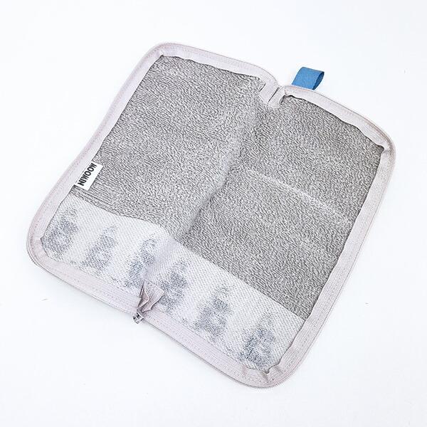 ムーミン グレー どっとポーチ キープスタンド MOOMIN 商品画像4：キャラグッズPERFECT WORLD TOKYO