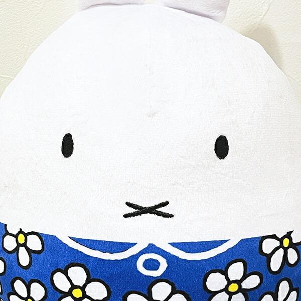 ミッフィー miffy ぬいコロンBIG ブルーフラワー ぬいぐるみ 商品画像2：キャラグッズPERFECT WORLD TOKYO