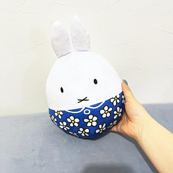 ミッフィー miffy ぬいコロンBIG ブルーフラワー ぬいぐるみ 商品画像5：キャラグッズPERFECT WORLD TOKYO