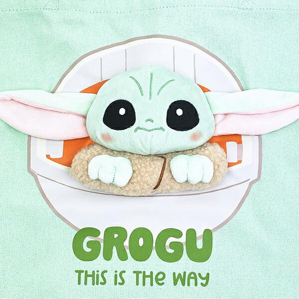 ディズニー スターウォーズ グローグー ぬいぬいトートバッグ Disney 商品画像2：キャラグッズPERFECT WORLD TOKYO