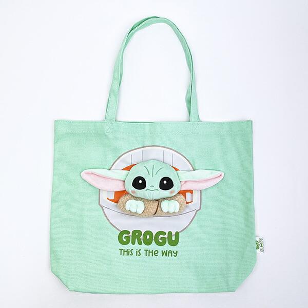 ディズニー スターウォーズ グローグー ぬいぬいトートバッグ Disney