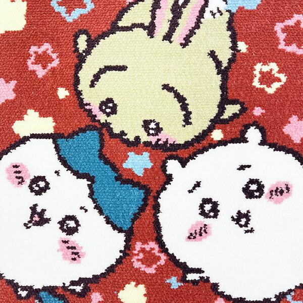 ちいかわ シェニール織 タオルハンカチ(ピンク) キラキラ 商品画像2：キャラグッズPERFECT WORLD TOKYO