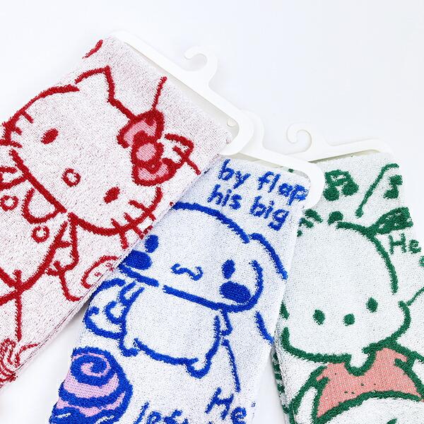 サンリオ シナモロール プロフィール コンパクトタオル シナモン 日本製 商品画像5：キャラグッズPERFECT WORLD TOKYO