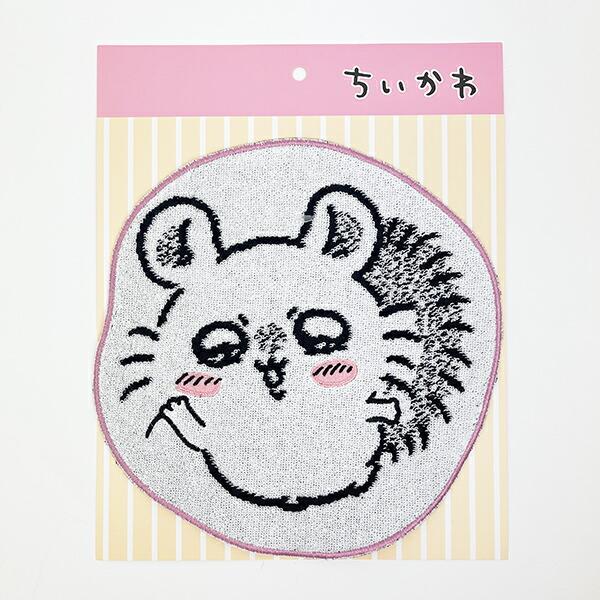 ちいかわ モモンガ ダイカットタオルハンカチ(パープル)