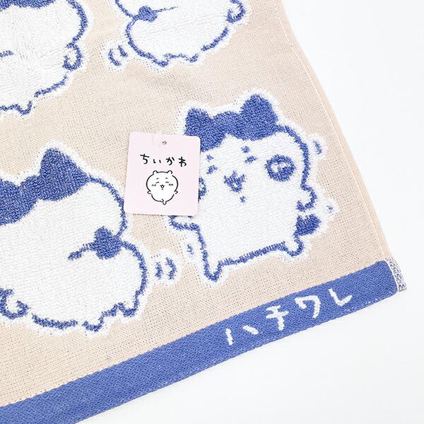 ちいかわ ハチワレ イエー フェイスタオル(ピンク) 日本製 商品画像2：キャラグッズPERFECT WORLD TOKYO