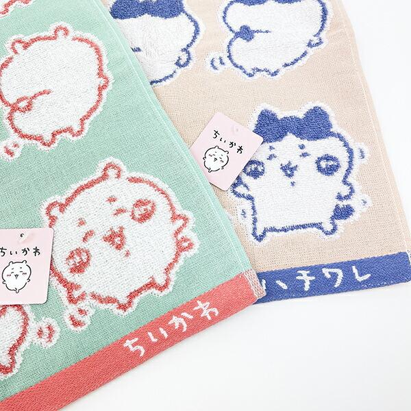 ちいかわ ハチワレ イエー フェイスタオル(ピンク) 日本製 商品画像4：キャラグッズPERFECT WORLD TOKYO