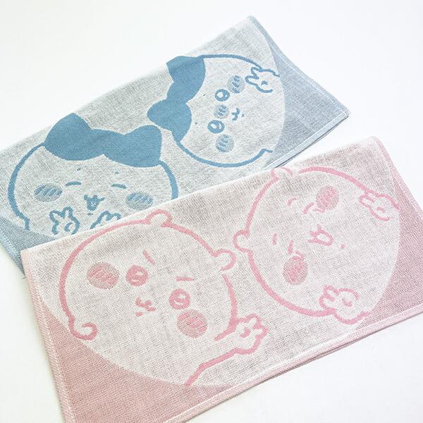 ちいかわ ピース ウォッシュタオル ピンク 商品画像4：キャラグッズPERFECT WORLD TOKYO