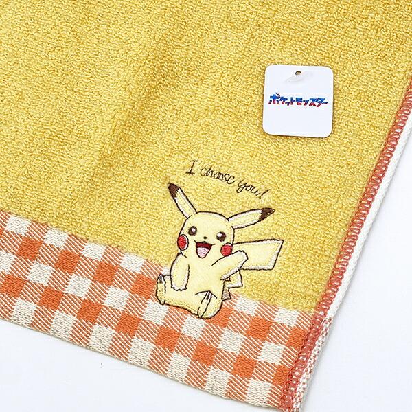 ポケットモンスター ピカチュウ I choose you ミニバスタオル ポケモン 商品画像2：キャラグッズPERFECT WORLD TOKYO