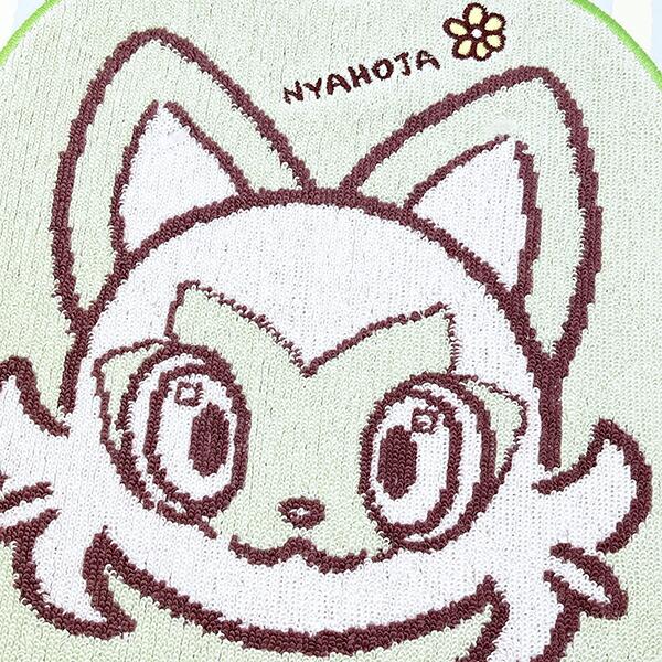 ポケットモンスター ニャオハ ダイカット フェイスタオル ポケモン 商品画像2：キャラグッズPERFECT WORLD TOKYO