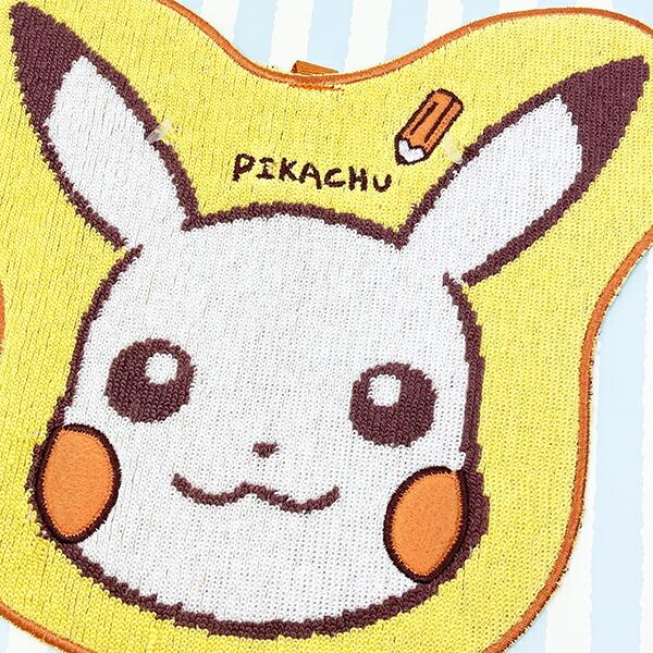 ポケットモンスター ピカチュウ ダイカット フェイスタオル ポケモン 商品画像2：キャラグッズPERFECT WORLD TOKYO