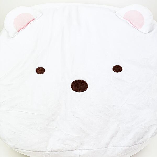 すみっコぐらし しろくま Hag me クッション (ホワイト) すみっこ 商品画像3：キャラグッズPERFECT WORLD TOKYO