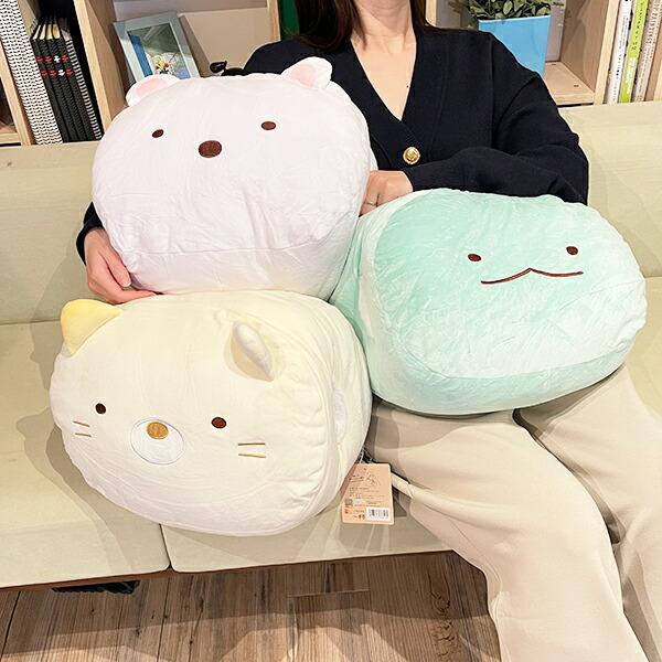 すみっコぐらし しろくま Hag me クッション (ホワイト) すみっこ 商品画像8：キャラグッズPERFECT WORLD TOKYO