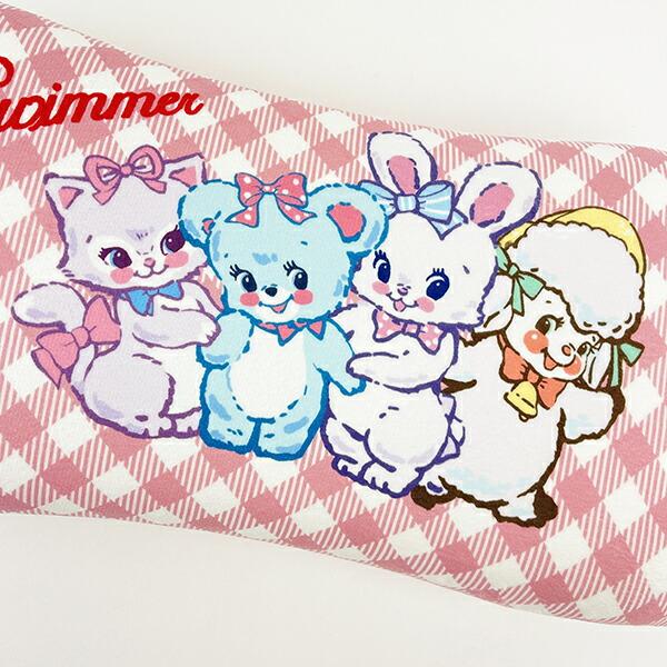 SWIMMER(スイマー) ギンガムチェック ミニリラックスピロー 枕 商品画像2：キャラグッズPERFECT WORLD TOKYO