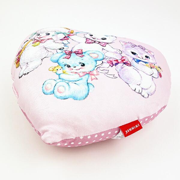 SWIMMER(スイマー) ハート ダイカットクッション 商品画像3：キャラグッズPERFECT WORLD TOKYO