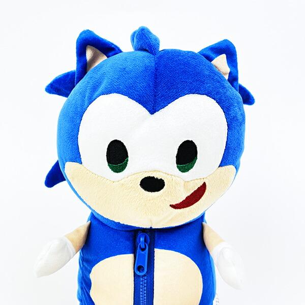 ソニック・ザ・ヘッジホッグ  ソニック 変身ネックピロー まくら ぬいぐるみ 商品画像2：キャラグッズPERFECT WORLD TOKYO
