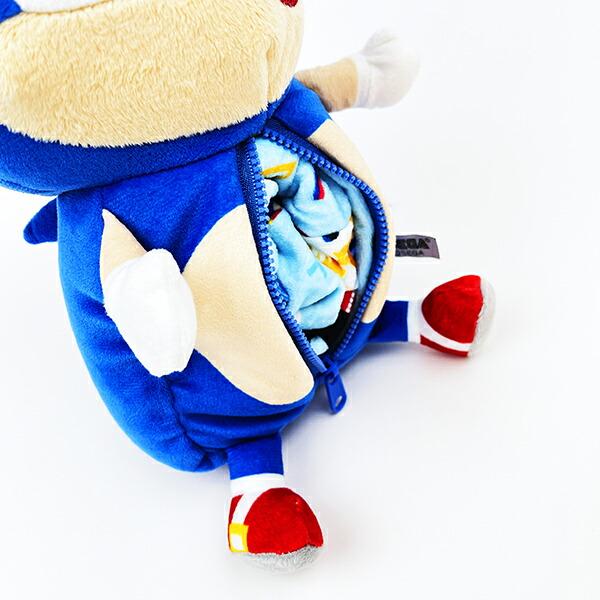 ソニック・ザ・ヘッジホッグ  ソニック 変身ネックピロー まくら ぬいぐるみ 商品画像5：キャラグッズPERFECT WORLD TOKYO