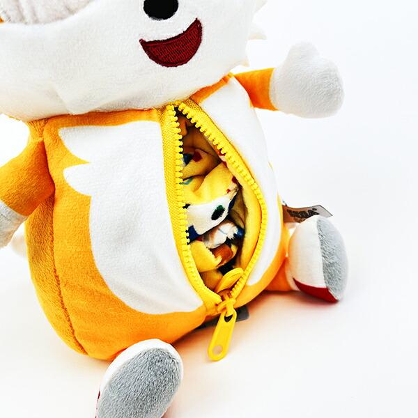 ソニック・ザ・ヘッジホッグ  テイルス 変身ネックピロー まくら ぬいぐるみ 商品画像5：キャラグッズPERFECT WORLD TOKYO