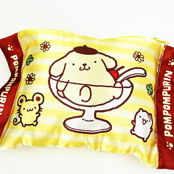 サンリオ ポムポムプリン ピローポーチ Sanrio 商品画像2：キャラグッズPERFECT WORLD TOKYO