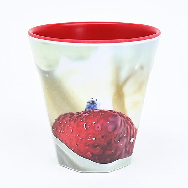 パペットスンスン マットメラミンカップ （いちご） コップ