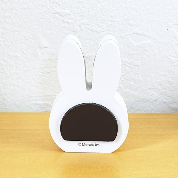 ミッフィー miffy ウッドフォトスタンド ホワイト インテリア 商品画像3：キャラグッズPERFECT WORLD TOKYO