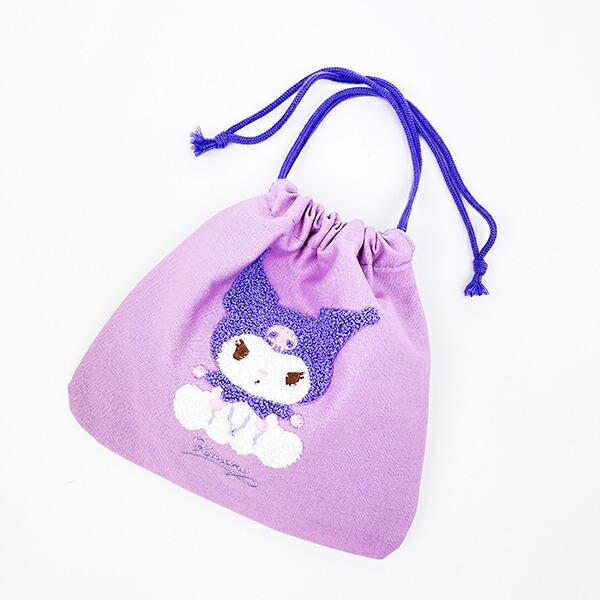 サンリオ クロミ サガラ刺繍巾着ポーチ Sanrio 商品画像6：キャラグッズPERFECT WORLD TOKYO