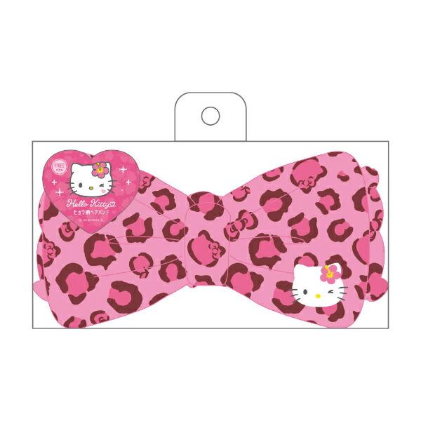 サンリオ ハローキティ ヒョウ柄ヘアバンド  Sanrio 商品画像3：キャラグッズPERFECT WORLD TOKYO