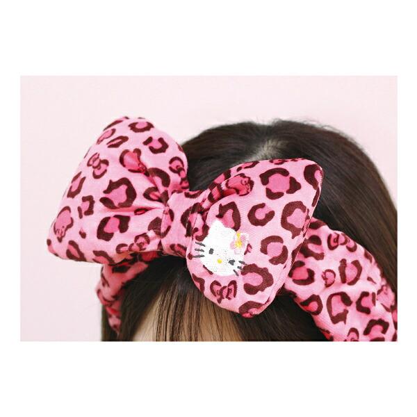 サンリオ ハローキティ ヒョウ柄ヘアバンド  Sanrio 商品画像4：キャラグッズPERFECT WORLD TOKYO