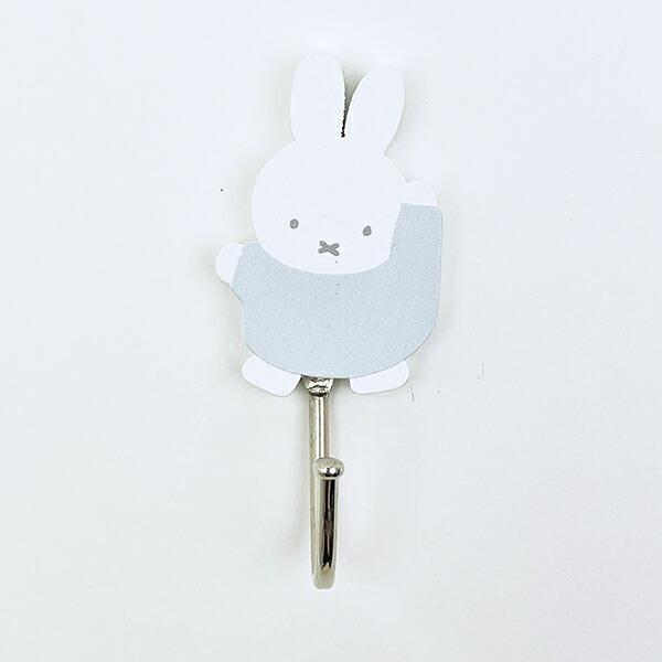 ミッフィー miffy マグネットフック ブルーグレー