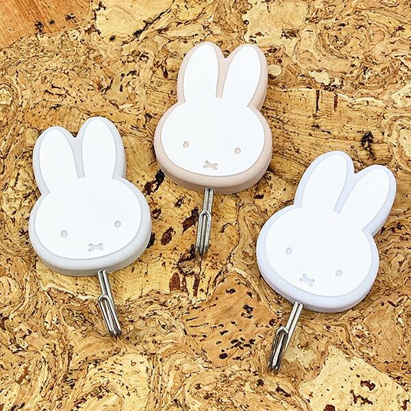 ミッフィー miffy ラバーフック (グレー) 商品画像4：キャラグッズPERFECT WORLD TOKYO