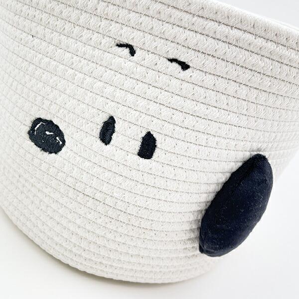 スヌーピー ノーマル ロープバスケット (L) SNOOPY 商品画像2：キャラグッズPERFECT WORLD TOKYO