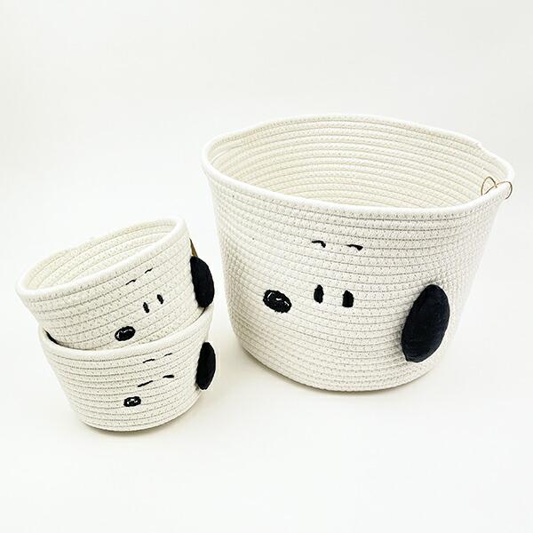 スヌーピー ノーマル ロープバスケット (L) SNOOPY 商品画像7：キャラグッズPERFECT WORLD TOKYO