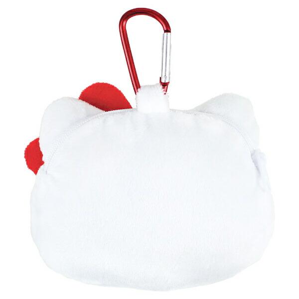 サンリオ ハローキティ カラビナ付きぬいぐるみファスナーマスコット ポーチ Sanrio 商品画像2：キャラグッズPERFECT WORLD TOKYO
