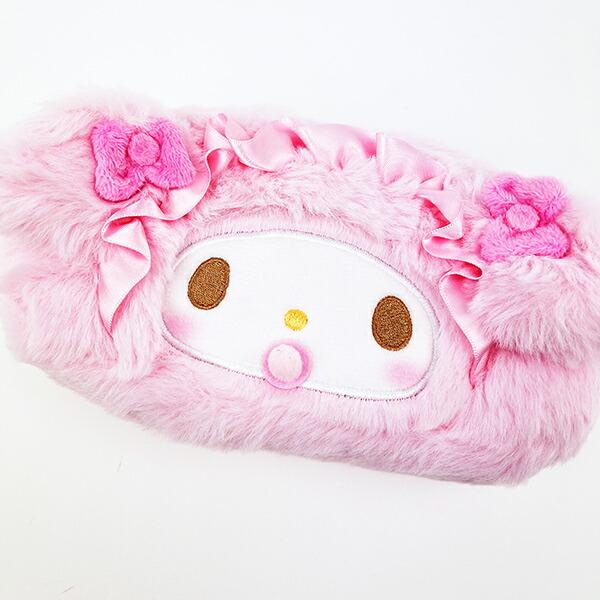 サンリオ ベビーマイメロディ ぬいぐるみフェイスポーチ Sanrio 商品画像2：キャラグッズPERFECT WORLD TOKYO