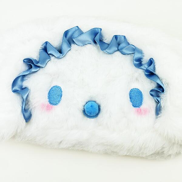 サンリオ ベビーシナモロール ぬいぐるみフェイスポーチ シナモン Sanrio 商品画像2：キャラグッズPERFECT WORLD TOKYO