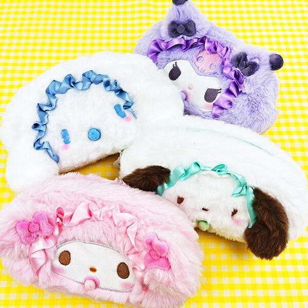 サンリオ ベビーポチャッコ ぬいぐるみフェイスポーチ Sanrio 商品画像5：キャラグッズPERFECT WORLD TOKYO