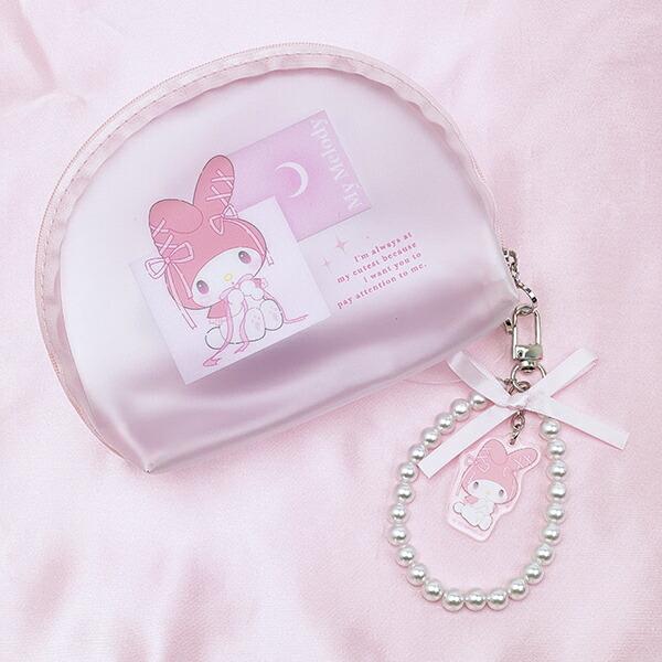 サンリオ マイメロディ クリアマットポーチ バレエコア Sanrio 商品画像7：キャラグッズPERFECT WORLD TOKYO