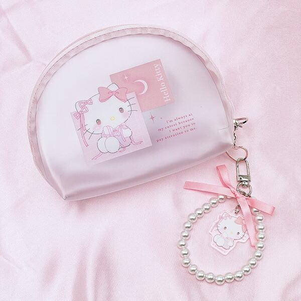 サンリオ ハローキティ クリアマットポーチ バレエコア Sanrio 商品画像7：キャラグッズPERFECT WORLD TOKYO