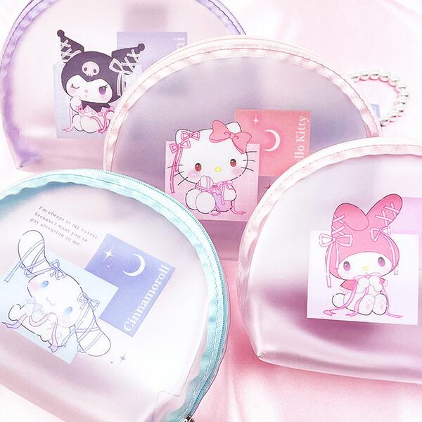 サンリオ ハローキティ クリアマットポーチ バレエコア Sanrio 商品画像8：キャラグッズPERFECT WORLD TOKYO
