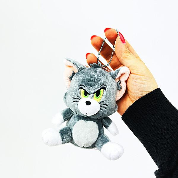 トムとジェリー トム ぬいぐるみマスコット グレー 商品画像4：キャラグッズPERFECT WORLD TOKYO