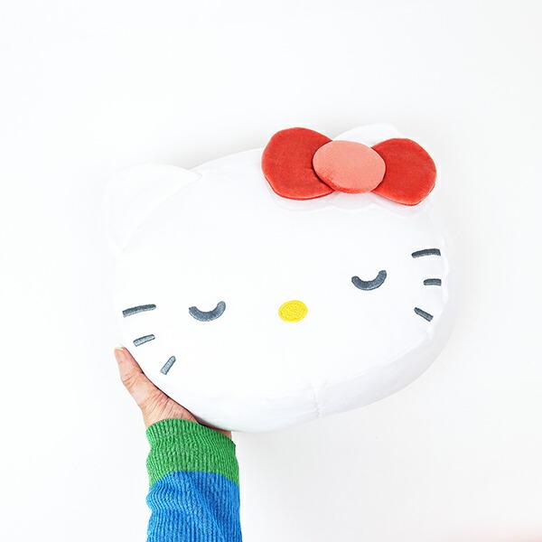 サンリオ ハローキティ もっちりフェイスミニクッション Sanrio 商品画像4：キャラグッズPERFECT WORLD TOKYO