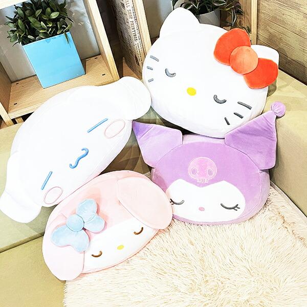 サンリオ ハローキティ もっちりフェイスミニクッション Sanrio 商品画像6：キャラグッズPERFECT WORLD TOKYO