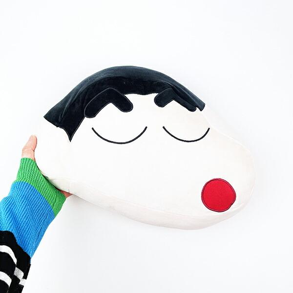 クレヨンしんちゃん しんのすけ もっちりフェイスミニクッション 商品画像4：キャラグッズPERFECT WORLD TOKYO